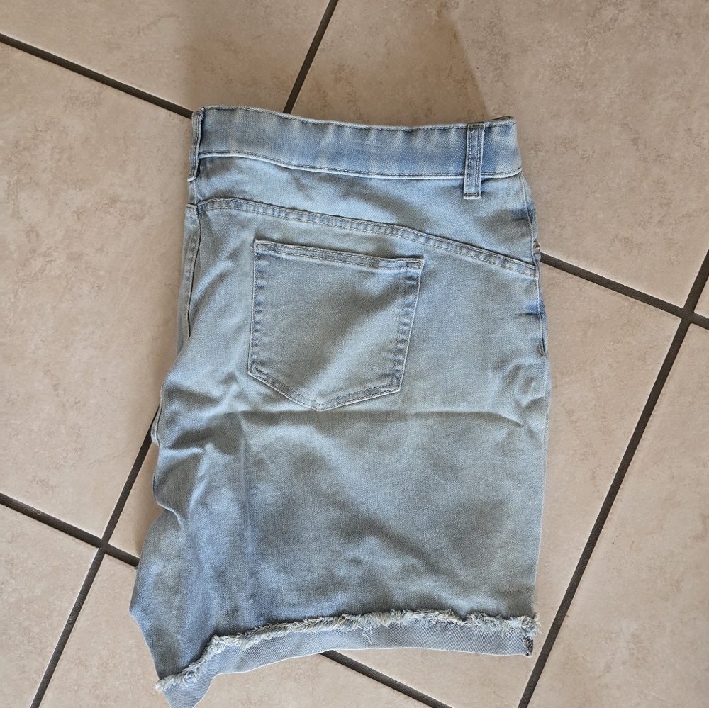 Terra & Sky jean shorts
